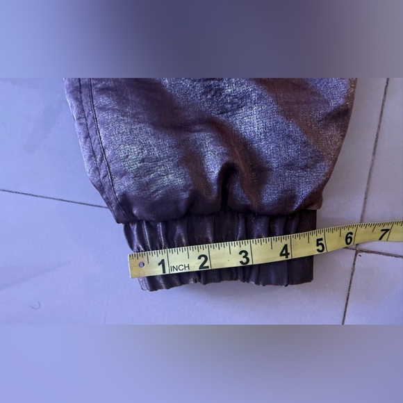 Sarah Morgan Vintage Winter Coat Women's hoodie pocket full zipper brown black L - Picture 15 of 16